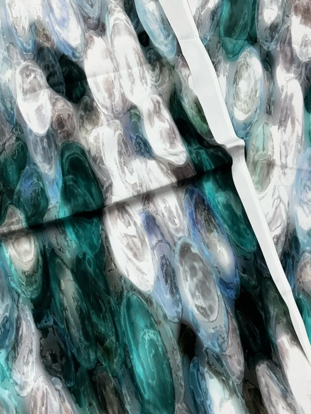 Wayfair Blue Green Watercolor Abstract Curtain Panels 82 Inch Rod Pocket Curtain